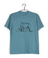 CURIOSITY KILLED THE CAT Nerd Wordplay Casual Graphic Printed T-Shirt for Men
